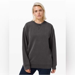 Lululemon All Yours Crew *Sandwash
Graphite Grey